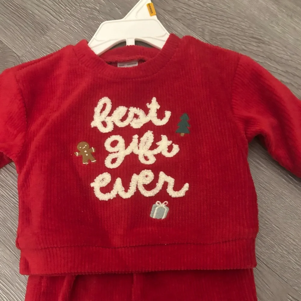 Carter's Red Holiday Kids Matching Set